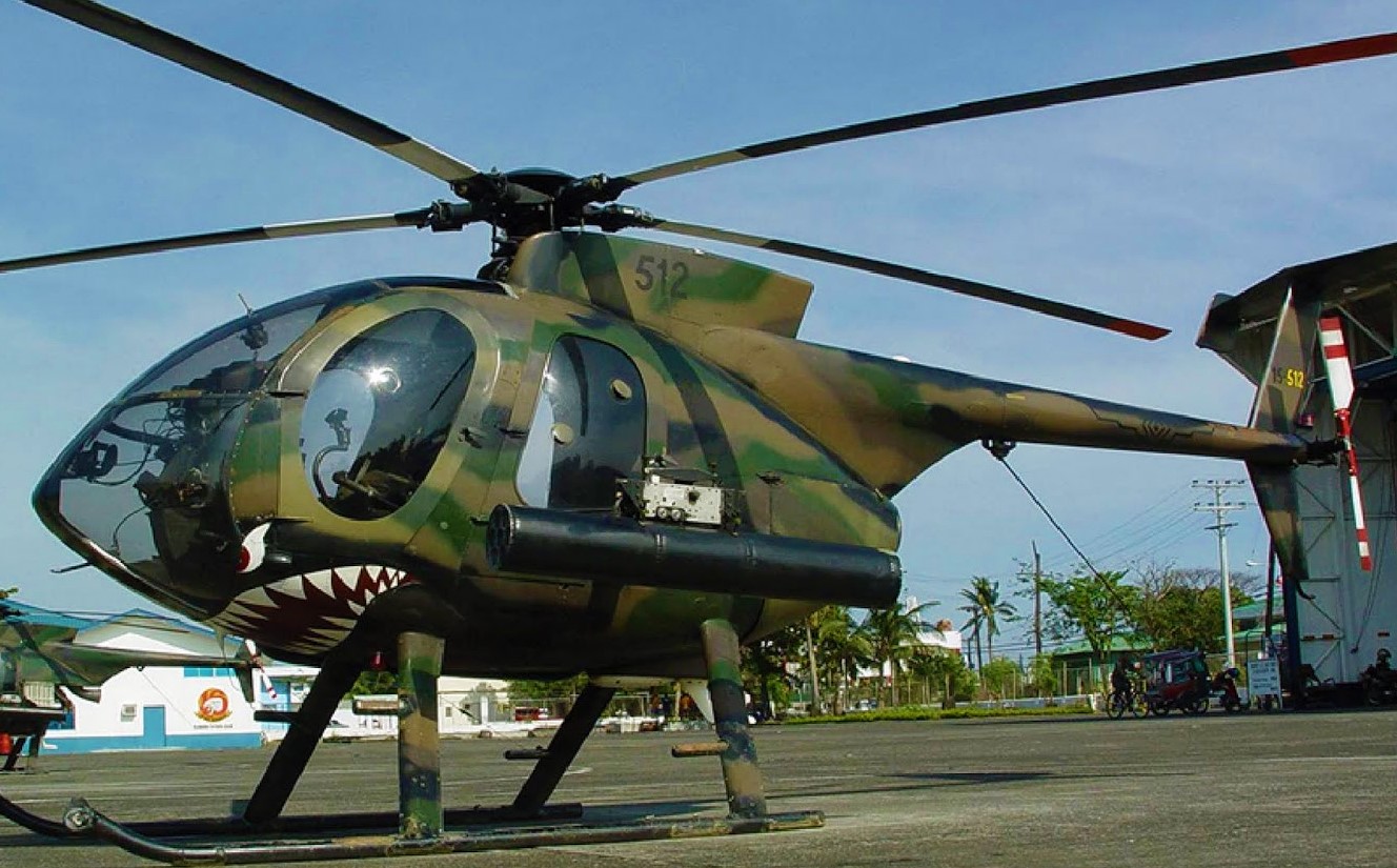 Philippine Air Force  (PAF) MD520MG  helicopter crashed  in  Getafe ,  Bohol at  around 9:30 am today killing  one , while carrying out a Technical flight !